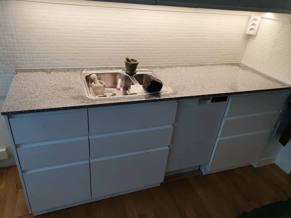 Projekt Grigio Cristallo - Sundbyberg.