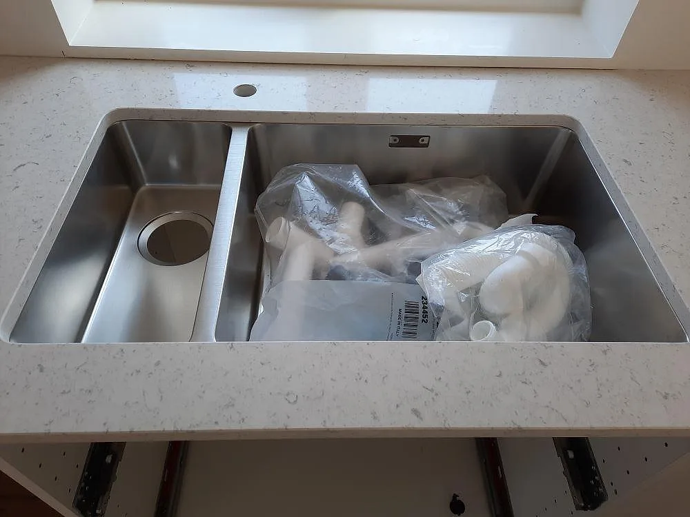 Projekt Silestone Bianco River - Markaryd.