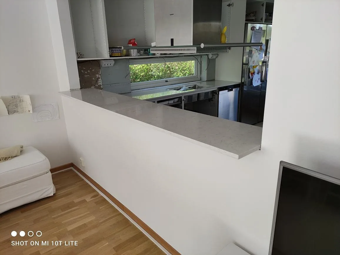 Projekt Silestone Blanco Orion - Bromma.
