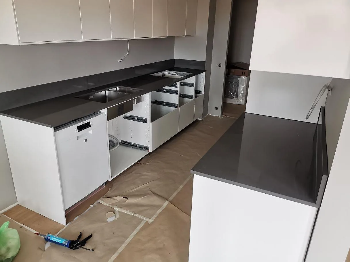 Projekt Silestone Cemento Spa - Helsingborg.