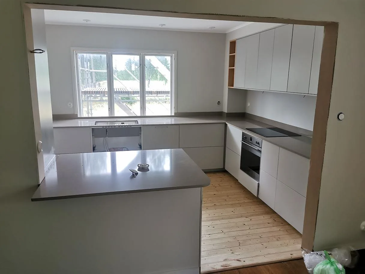 Projekt Silestone Coral Clay - Braås.