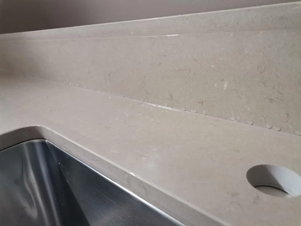 Projekt Silestone Coral Clay - Enskede Gård.