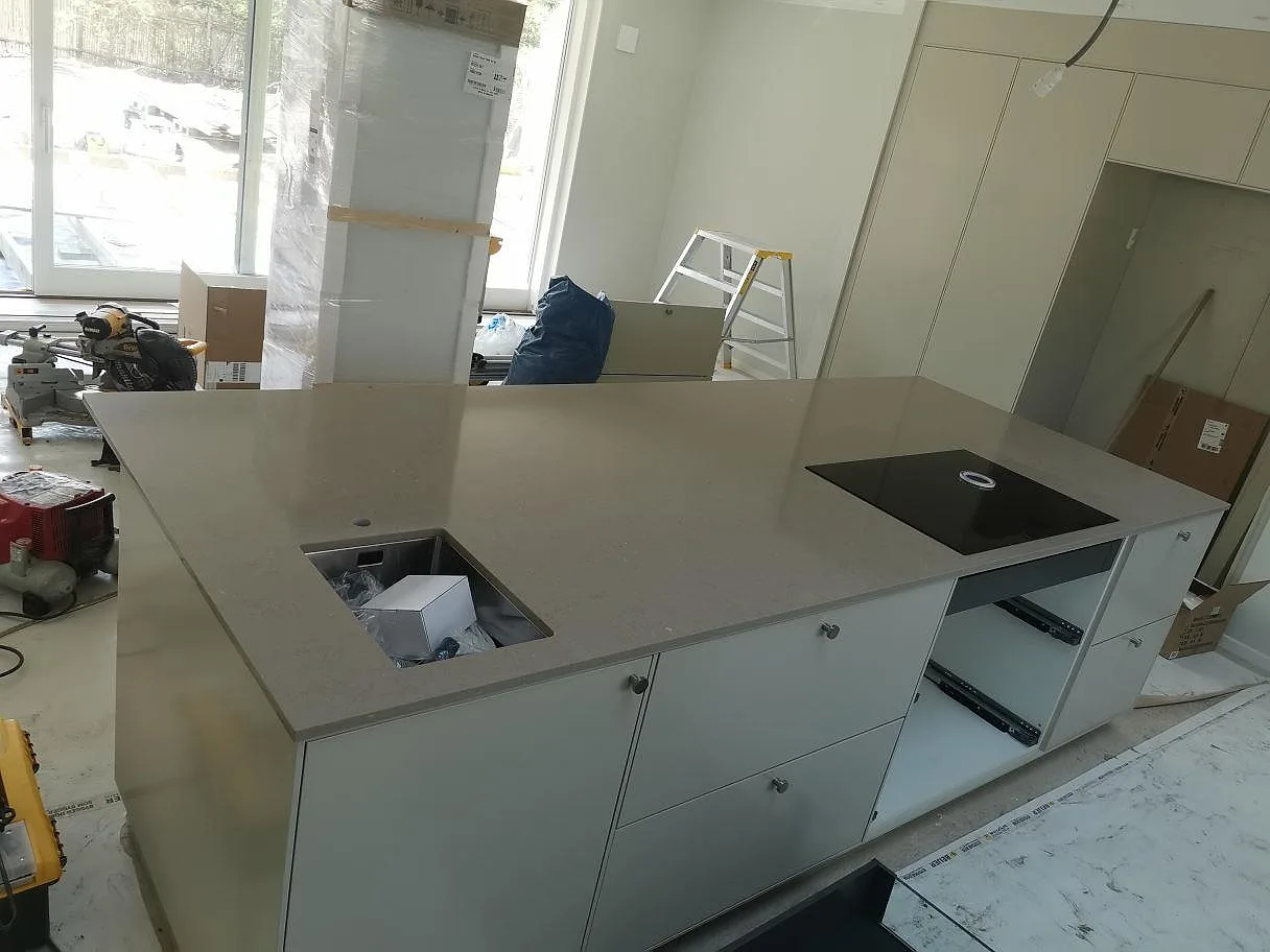 Projekt Silestone Coral Clay - Höllviken.