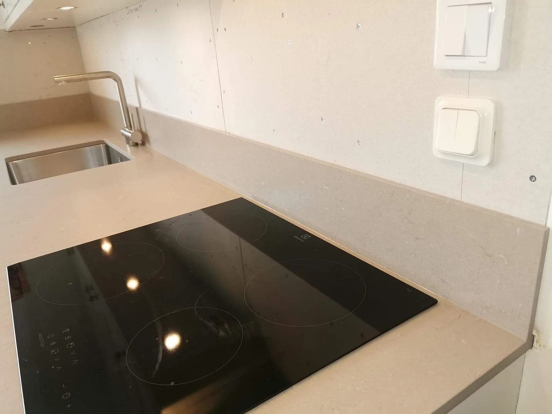 Projekt Silestone Coral Clay - Jönköping.