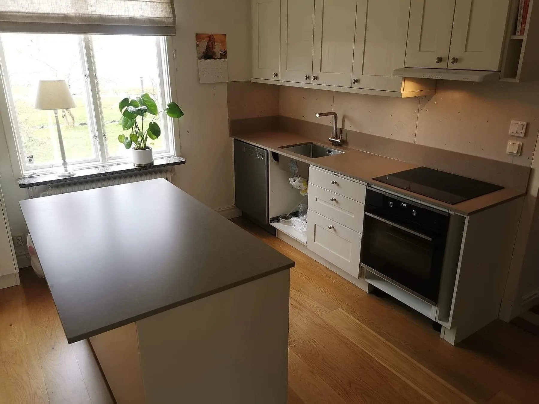 Projekt Silestone Coral Clay - Jönköping.