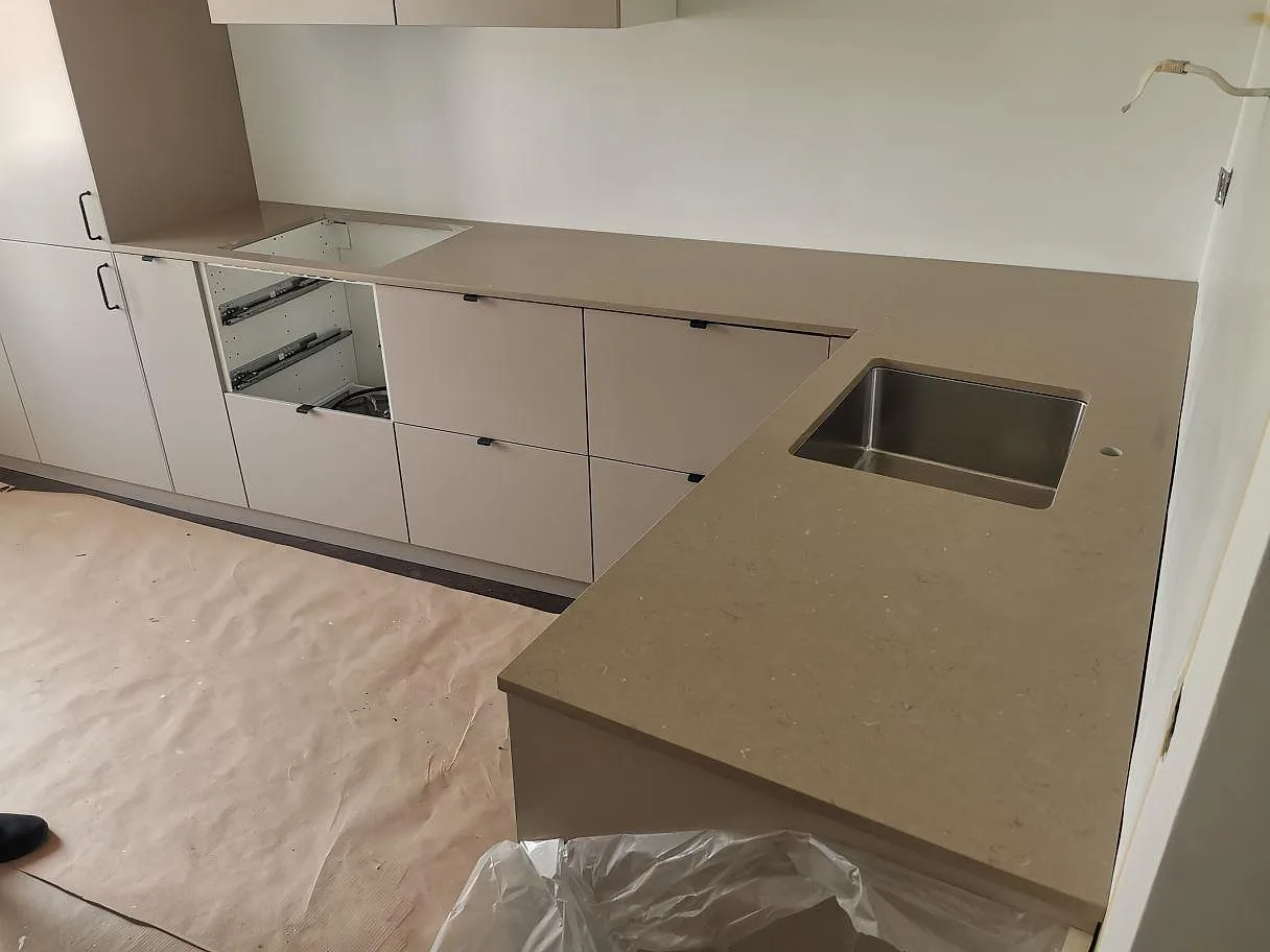 Projekt Silestone Coral Clay - Malmö.