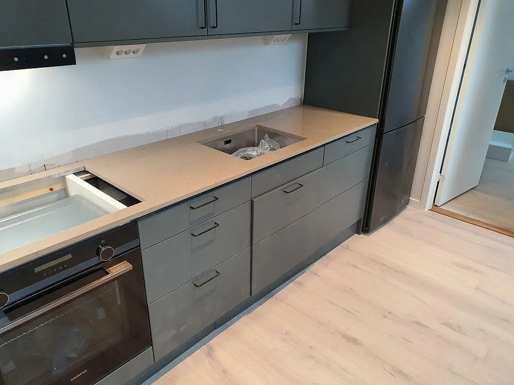 Projekt Silestone Coral Clay - Stockholm.