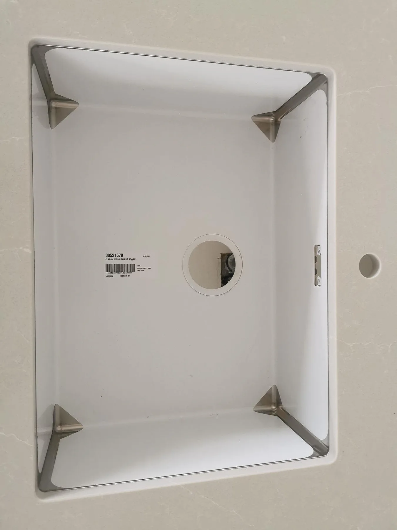 Projekt Silestone Desert Silver - Helsingborg.
