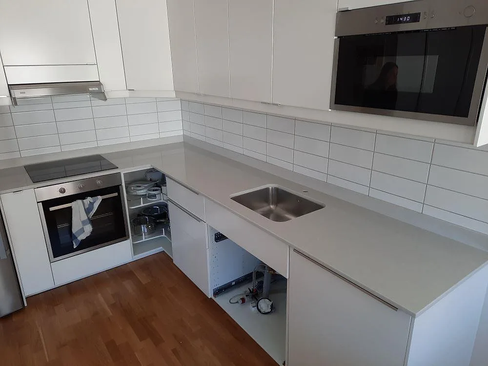 Projekt Silestone Desert Silver - Limhamn.
