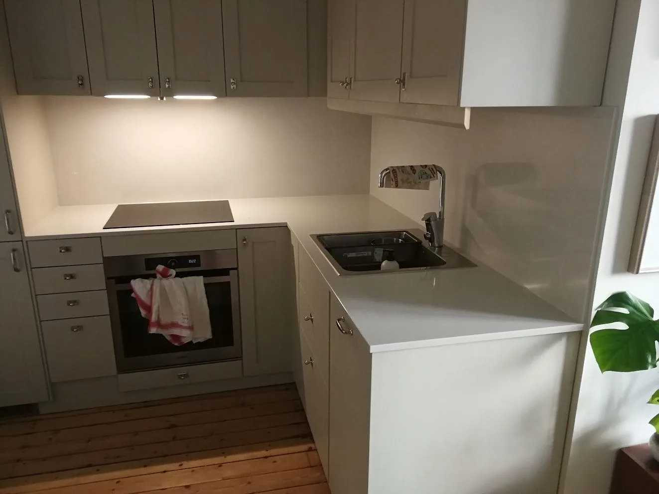 Projekt Silestone Desert Silver - Stockholm.
