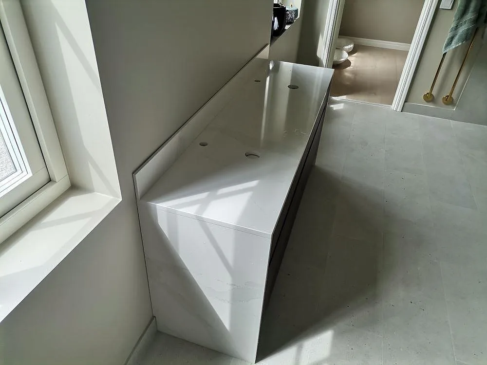 Projekt Silestone Eternal Calacatta Gold - Åkersberga.
