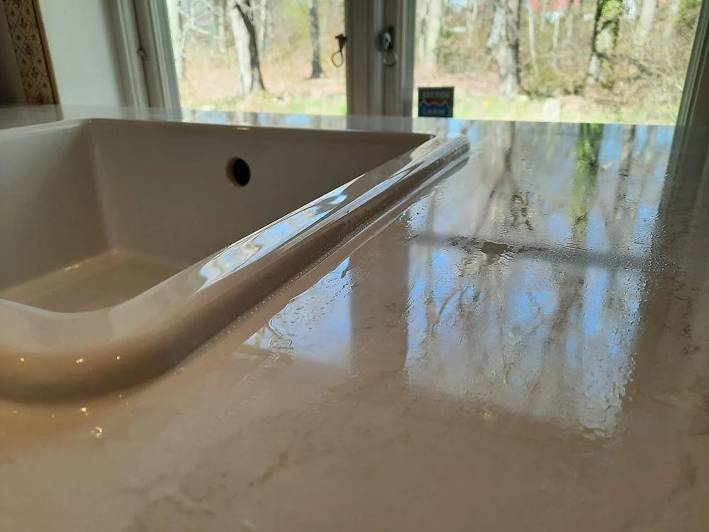 Projekt Silestone Eternal Calacatta Gold - Vejbystrand.