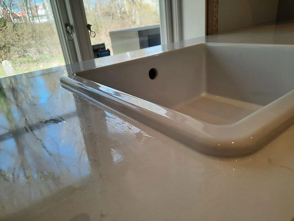 Projekt Silestone Eternal Calacatta Gold - Vejbystrand.