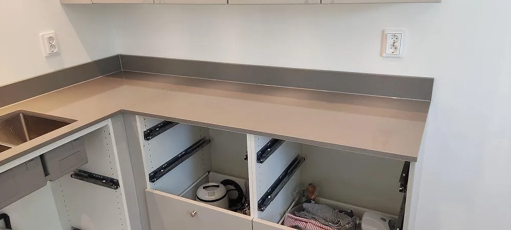 Projekt Silestone Gris Expo - Rönnäng.