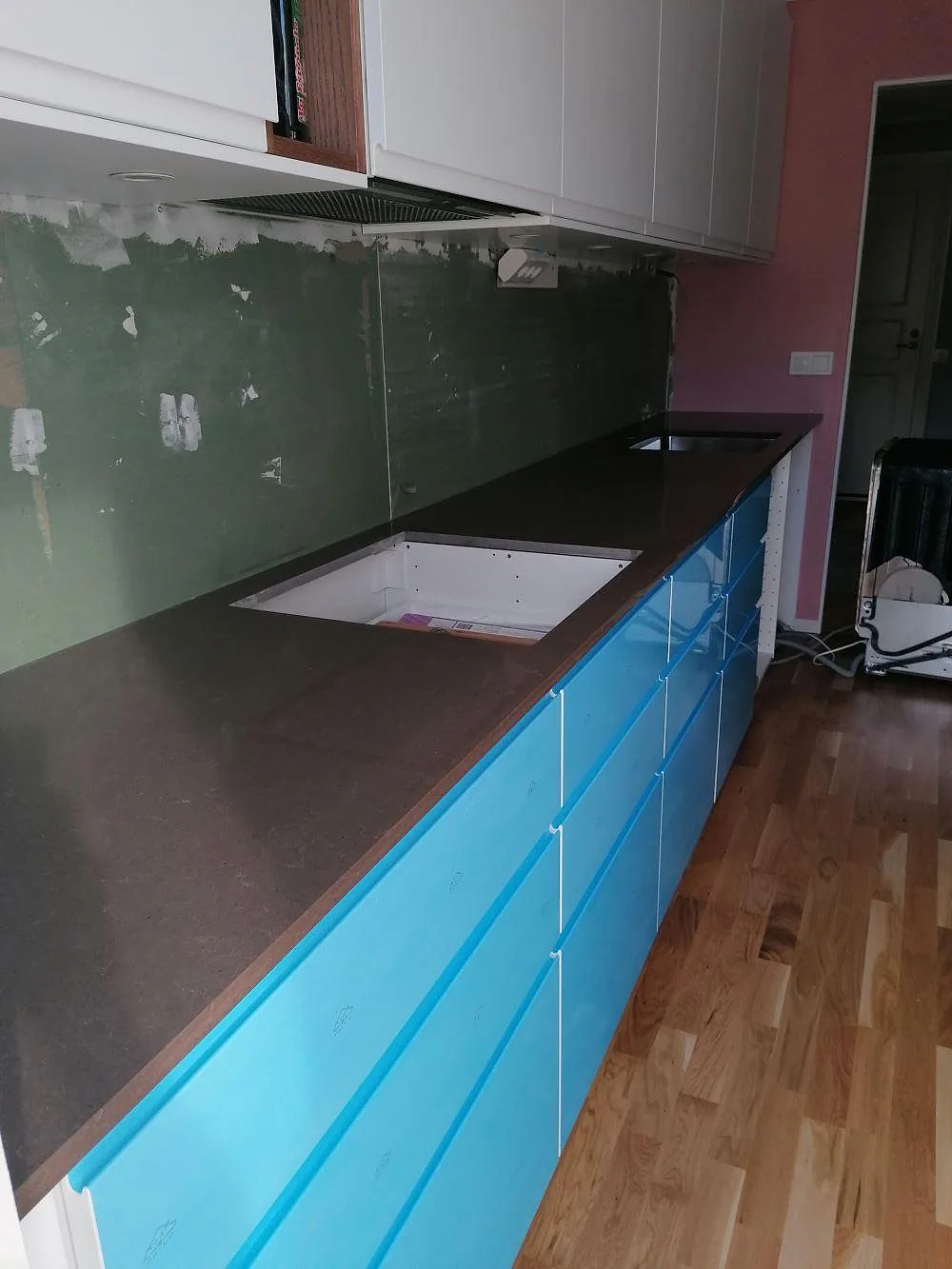 Projekt Silestone Iron bark - Hovås.