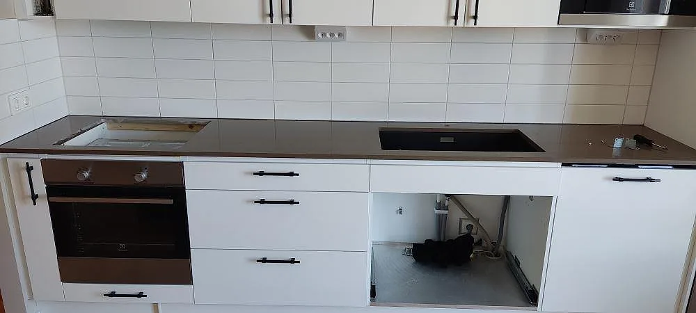 Projekt Silestone Iron bark - Malmö.
