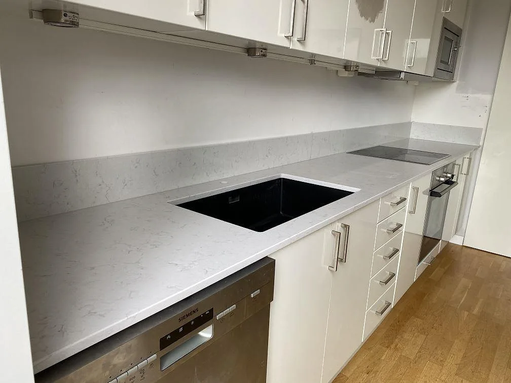 Projekt Silestone Lagoon - Huddinge.