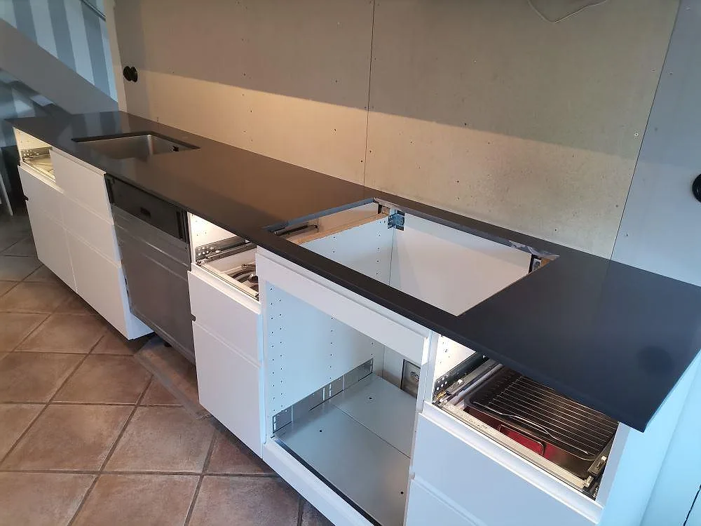 Projekt Silestone Marengo - Täby.