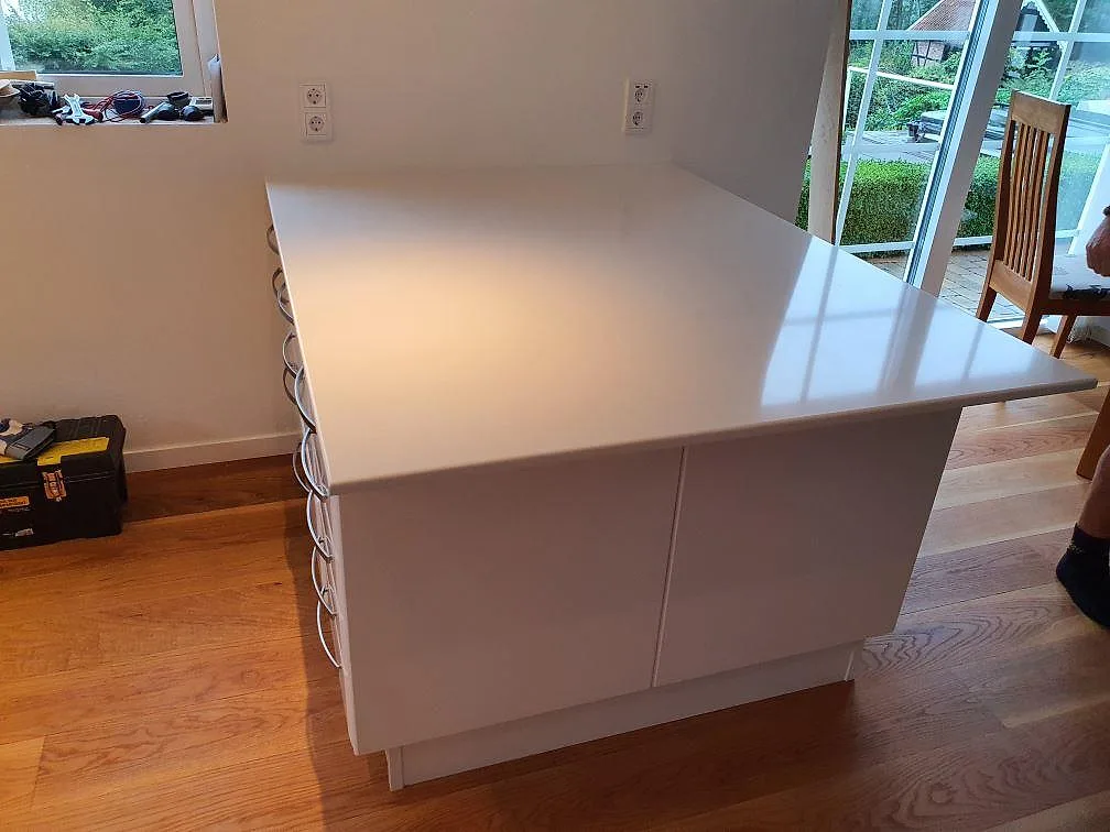 Projekt Silestone Miami White - Båstad.