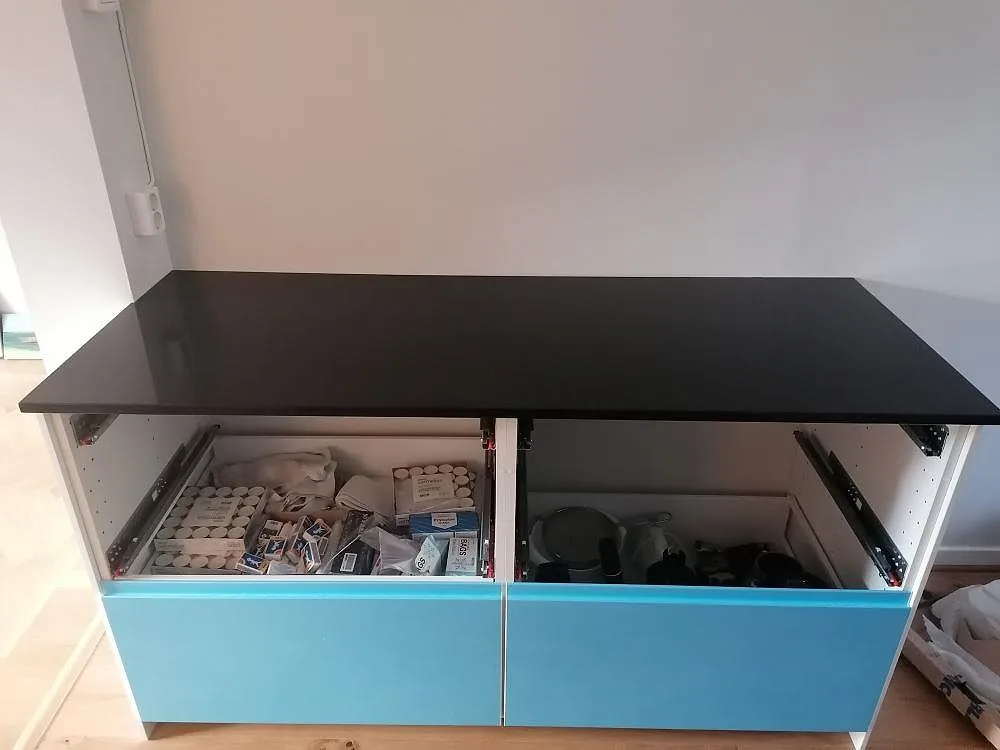 Projekt Silestone Negro Tebas - Göteborg.