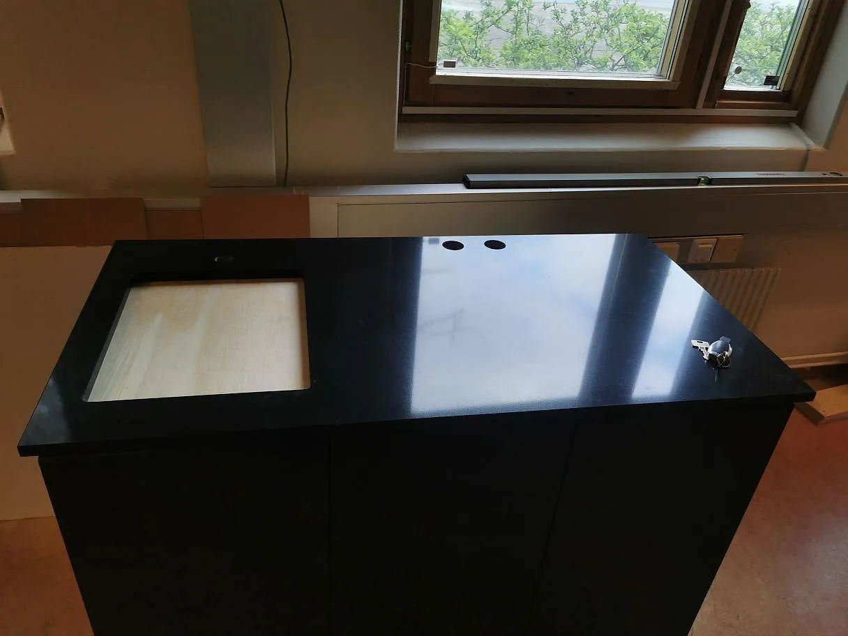 Projekt Silestone Negro Tebas - Lund.
