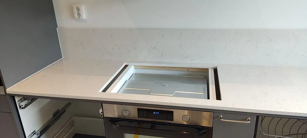 Projekt Silestone Snowy Ibiza - Hjärup.