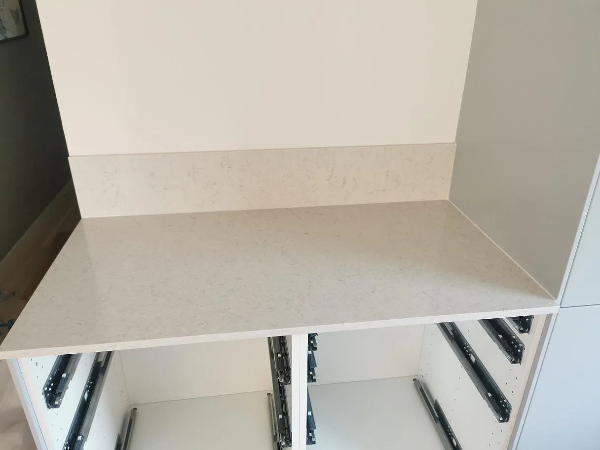 Projekt Silestone Snowy Ibiza - Kungsbacka.