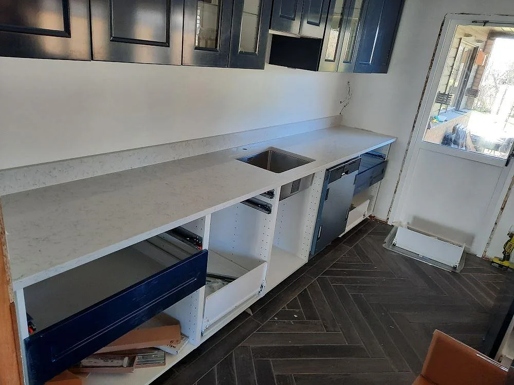 Projekt Technistone Noble Carrara - Staffanstorp.