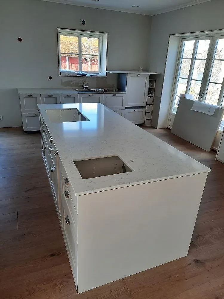 Projekt Technistone Noble Carrara - Urshult.