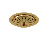 Korgventil Matt Mässing