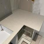 Silestone Desert Silver - Höllviken - montering  2022-11-30