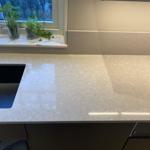 Caesarstone Clamshell - Torslanda - montering  2022-11-21