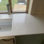 Silestone Blanco Maple 14 - Klagshamn - montering  2022-12-16
