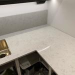 Technistone Noble Carrara - Halmstad - montering  2023-01-15