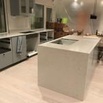 Silestone Snowy Ibiza - Onsala - montering  2023-01-19