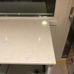 Silestone Snowy Ibiza - Onsala - montering  2023-01-19