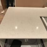 Silestone Snowy Ibiza - Onsala - montering  2023-01-19