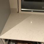 Silestone Snowy Ibiza - Onsala - montering  2023-01-19
