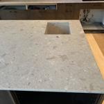 Terrazzo Perlato Royal - Höllviken    - montering  2023-01-18