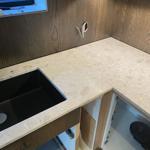 Terrazzo Perlato Royal - Höllviken    - montering  2023-01-18