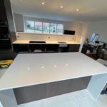 Silestone Miami White - Varberg - montering  2023-02-09