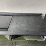 Nero Assoluto Flamed and Brushed - rydsgård - montering  2023-02-20