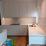 Silestone Bianco River - Lidingö - montering  2023-02-09