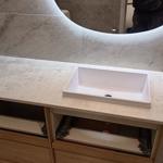 Silestone Snowy Ibiza - Kivik - montering  2023-03-05