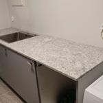 Silestone Snowy Ibiza - Kivik - montering  2023-03-05