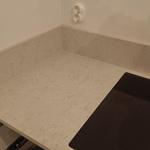 Silestone Snowy Ibiza - Kivik - montering  2023-03-05