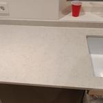 Silestone Snowy Ibiza - Svedala - montering  2023-03-05
