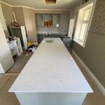 Technistone Noble Carrara - Vaggeryd - montering  2023-04-22