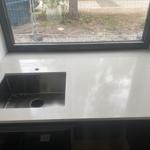 Silestone Desert Silver - Höllviken - montering  2023-05-17