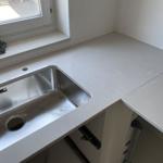 Silestone Desert Silver - Karlshamn - montering  2023-06-10